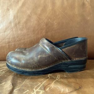 Brown Dansko Clogs size 40